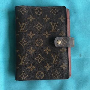 Louis Vuitton Monogramed Planner Agenda